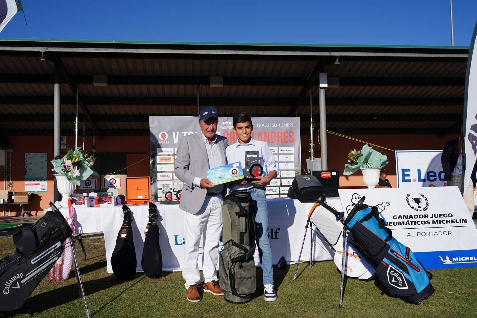 Grupo Andrés y La Valmuza Golf viven un torneo para el recuerdo